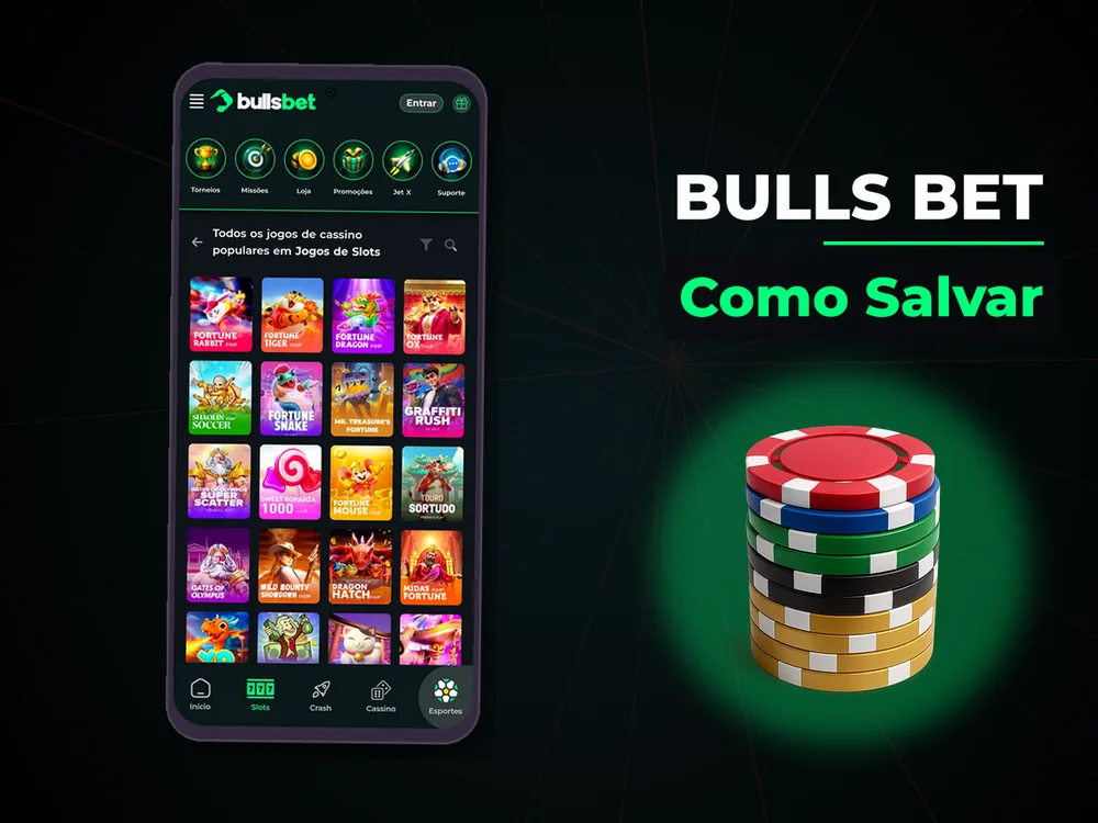Bulls Bet - Como Salvar