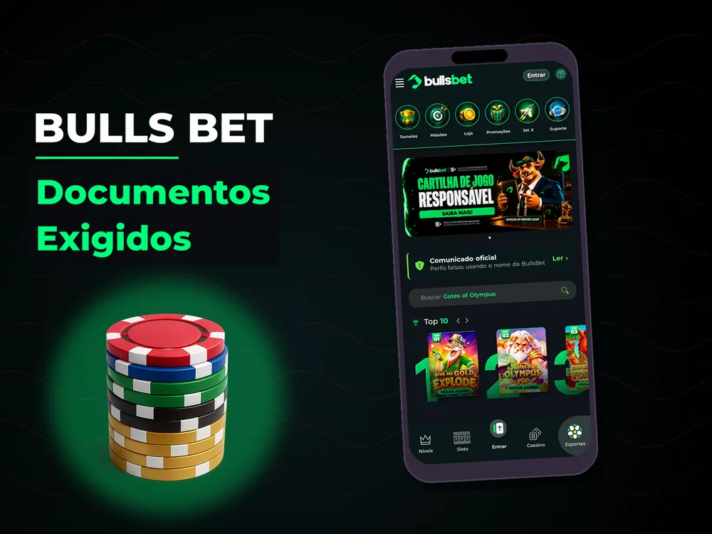 Bulls Bet - Documentos Exigidos