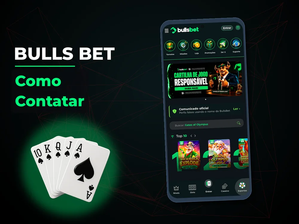 Bulls Bet - Como Contatar