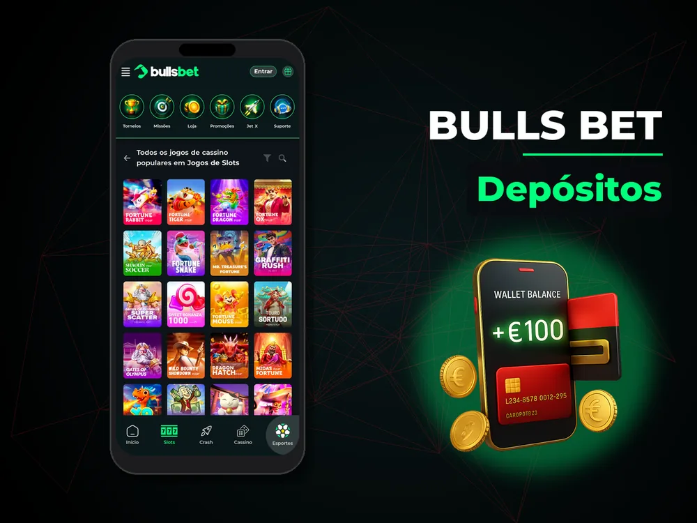 Bulls Bet - Depósitos