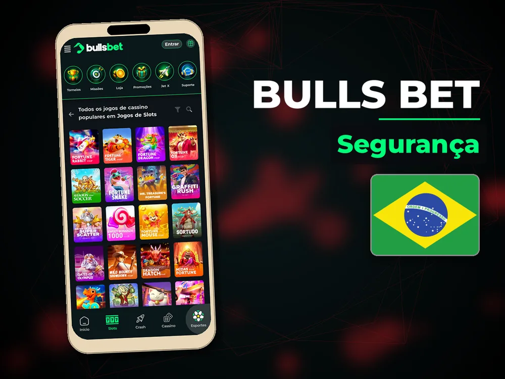 Bulls Bet - Segurança