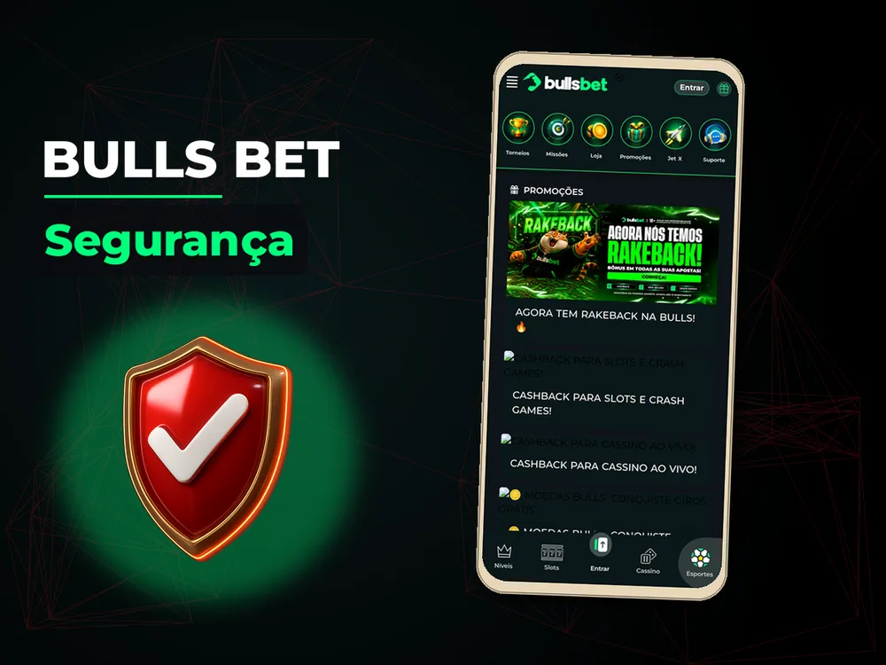 Bulls Bet - Segurança