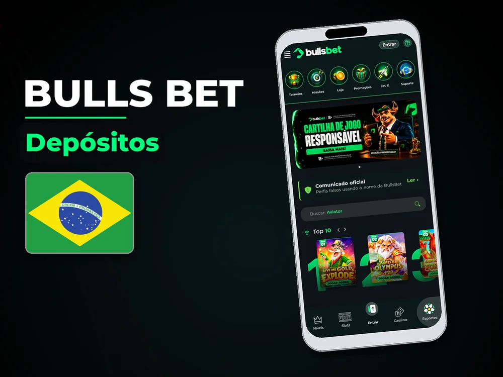 Bulls Bet - Depósitos