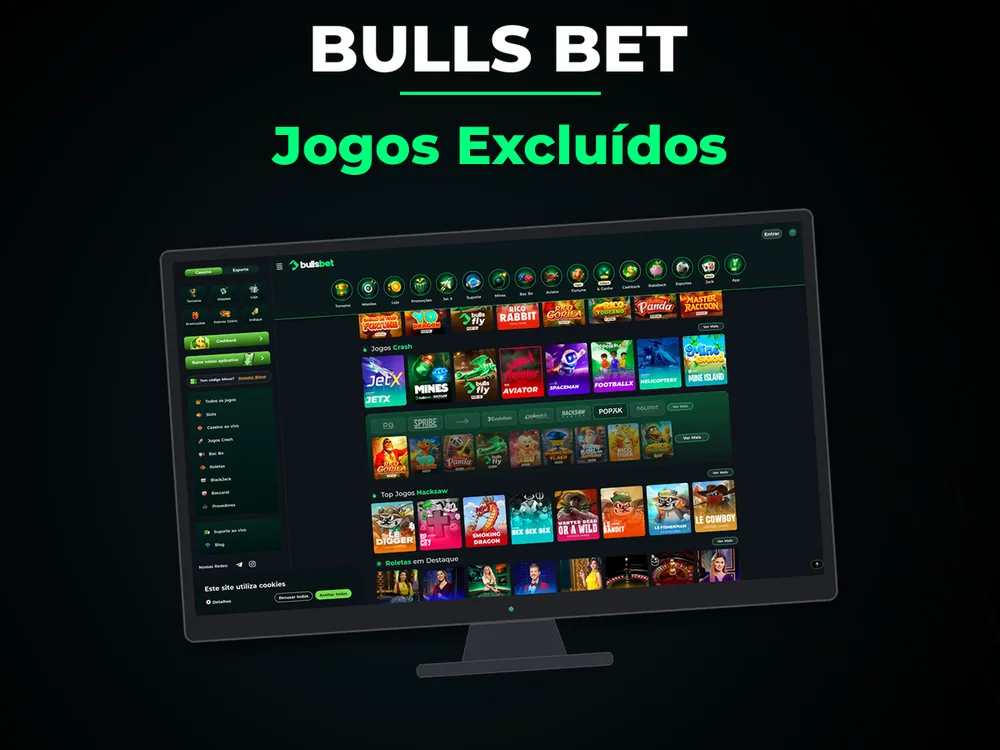 Bulls Bet - Jogos Excluídos