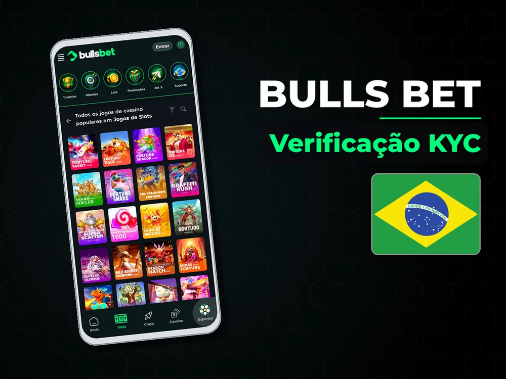 Bulls Bet - Verificação KYC