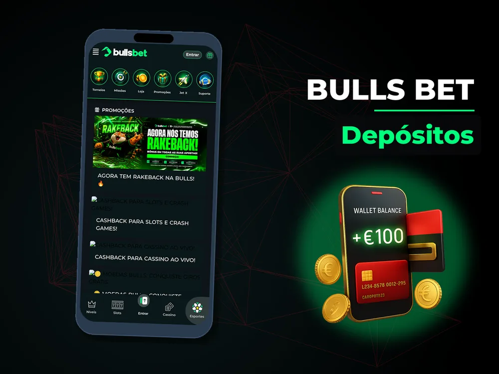 Bulls Bet - Depósitos