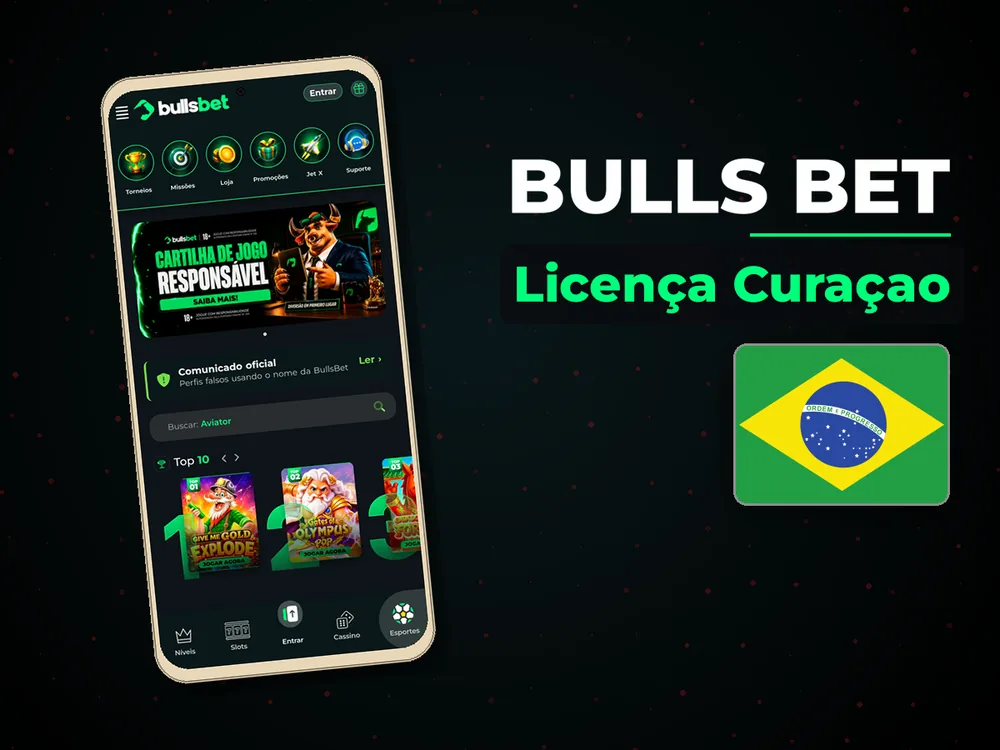 Bulls Bet - Licença Curaçao